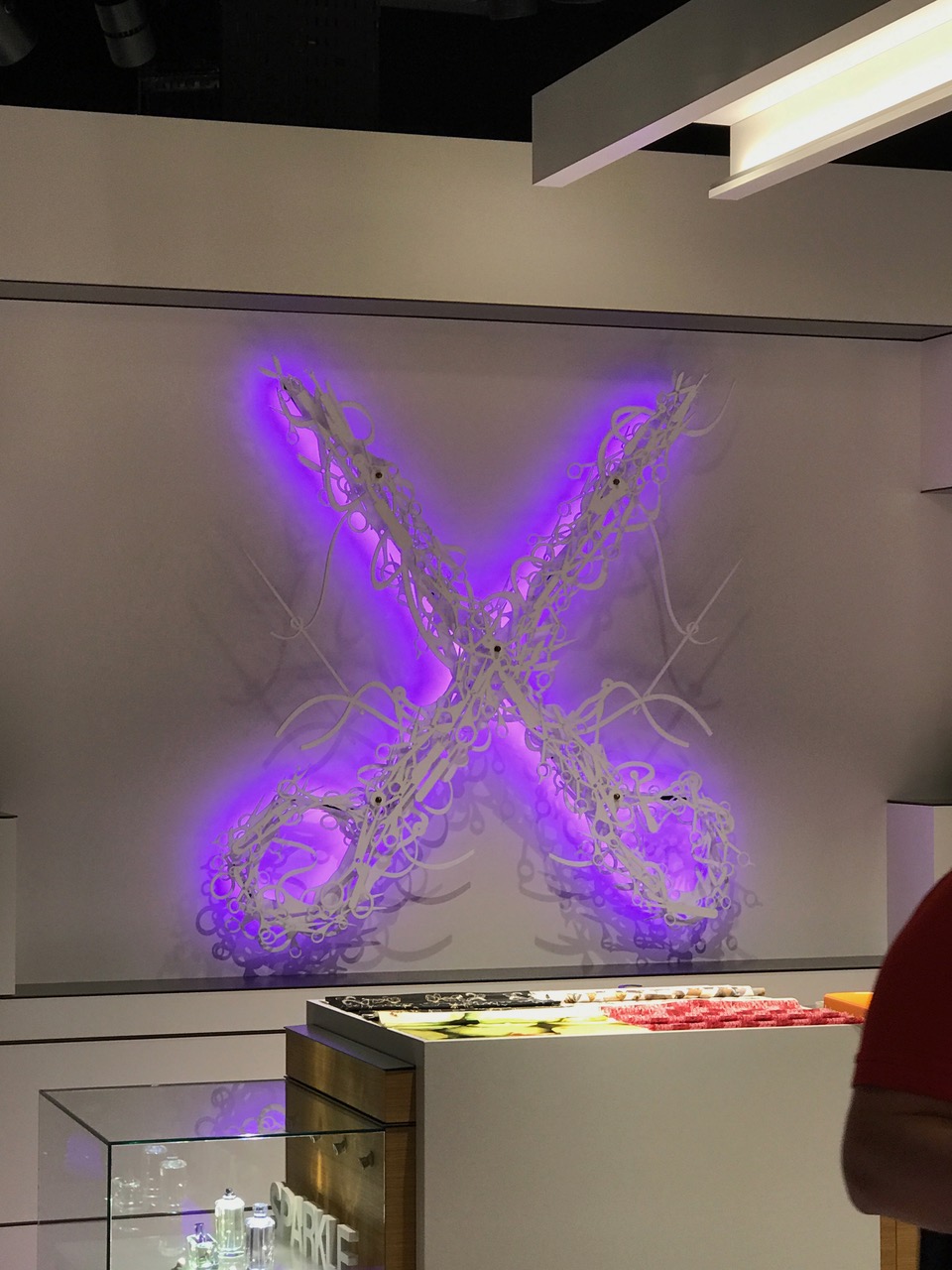 Professionelle LED Beleuchtung in einem Einkaufszentrum